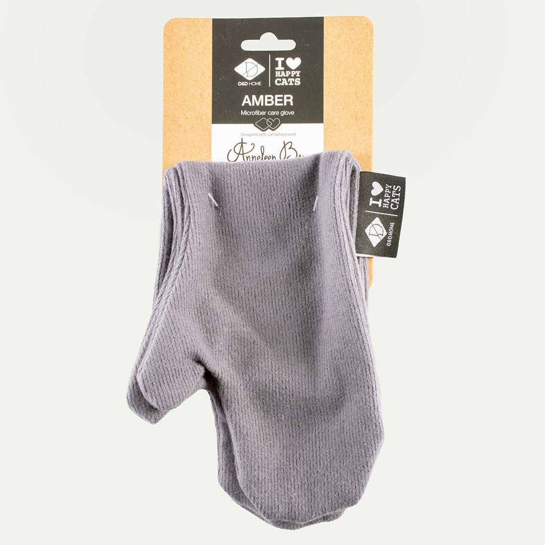 AMBER - Gant de toilettage en microfibre