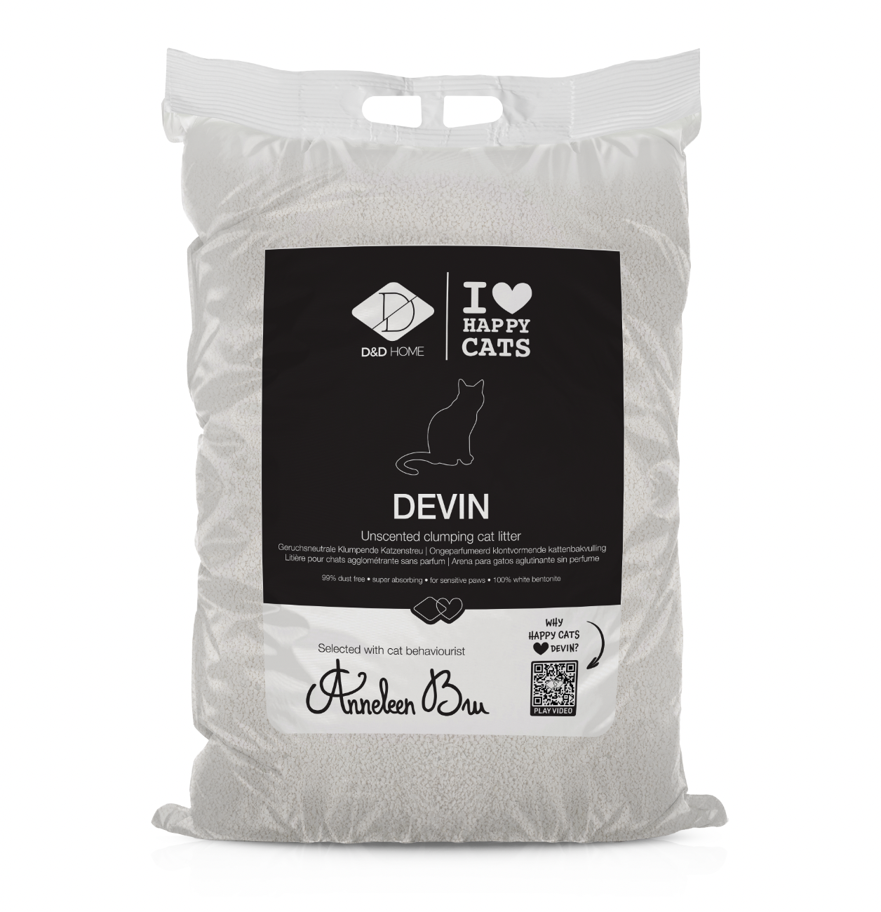 DEVIN Kattenbakvulling 12 kg/13,8L (WEEKENDACTIE 10 april 2026)